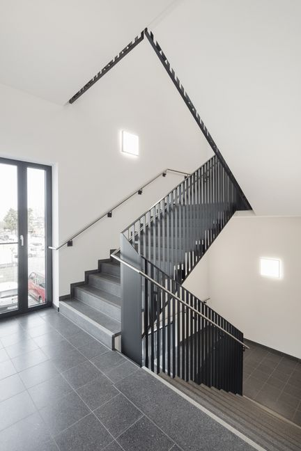 Gepflegtes Treppenhaus